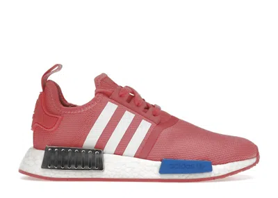 Pre-owned Adidas Originals Nmd R1 (women's) Sneakers In Hazy Rose/cloud White/glow Blue