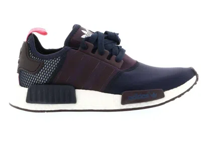 Pre-owned Adidas Originals Nmd R1 (women's) Sneakers In Legend Ink/mineral Red/semi Pink Glow