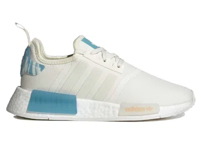 Pre-owned Adidas Originals Nmd R1 (women's) Sneakers In Off White/preloved Blue/halo Blush