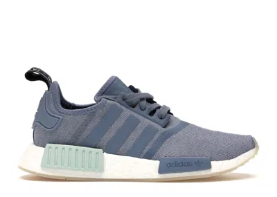 Pre-owned Adidas Originals Nmd R1 (women's) Sneakers In Raw Steel/footwear White