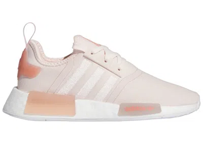 Pre-owned Adidas Originals Nmd R1 (women's) Sneakers In Wonder Quartz/wonder Clay/cloud White