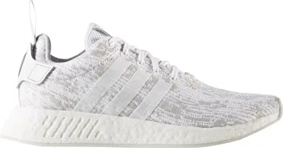 Pre-owned Adidas Originals Nmd R2 (women's) Sneakers In Clear Granite/vintage White/footwear White