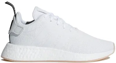 Pre-owned Adidas Originals Nmd R2 (women's) Sneakers In Crystal White/footwear White/core Black