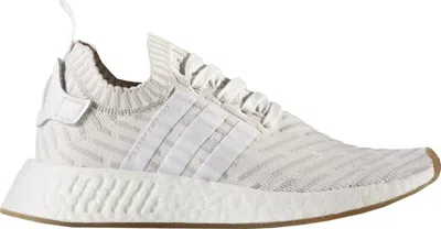 Pre-owned Adidas Originals Nmd R2 (women's) Sneakers In Running White/shock Pink