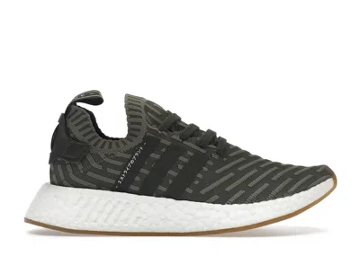 Pre-owned Adidas Originals Nmd R2 (women's) Sneakers In Sargent Major/shock Pink