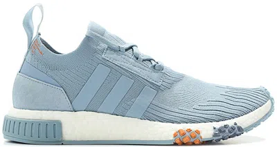 Pre-owned Adidas Originals Nmd Racer (women's) Sneakers In Ash Grey/blue Tint/footwear White
