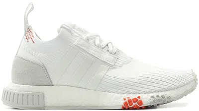Pre-owned Adidas Originals Nmd Racer (women's) Sneakers In Cloud White/trace Scarelet Red