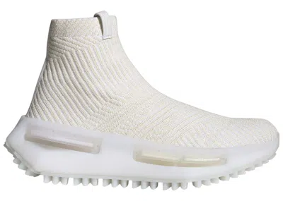 Pre-owned Adidas Originals Nmd S1 Sock (women's) Sneakers In Cloud White/core White/off White
