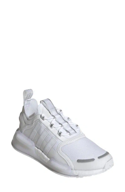 Adidas Originals Nmd V3 Sneaker In White/ Grey/ Silver Metal