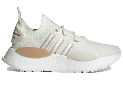 Pre-owned Adidas Originals Nmd W1 (women's) Sneakers In Off White/wonder Beige/acid Orange In Multi