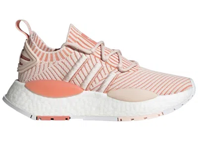 Pre-owned Adidas Originals Nmd W1 (women's) Sneakers In Wonder Quartz/cloud White/wonder Clay
