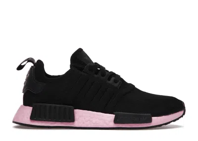Pre-owned Adidas Originals Nmd_r1 (women's) Sneakers In Core Black/ Core Black/ True Pink