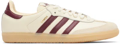 Adidas Originals Off-white Samba Og Sneakers In Neutral