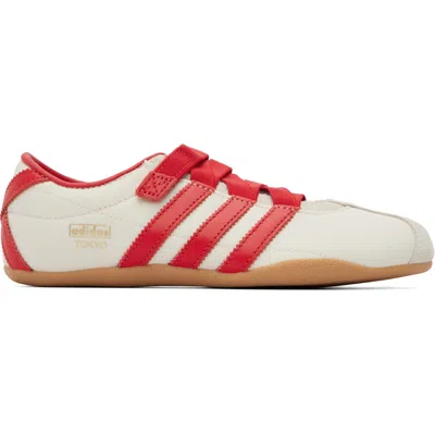 Adidas Originals Off-white Tokyo Mary Jane Sneakers In Red