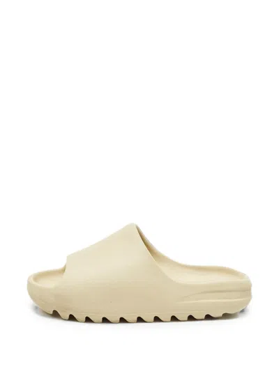 Pre-owned Adidas Originals Open-toe Slides In Neutral