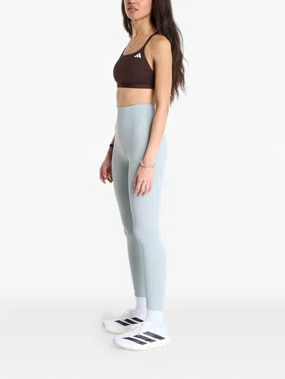 Adidas Originals Optime Essentials Sports Bra In Brown