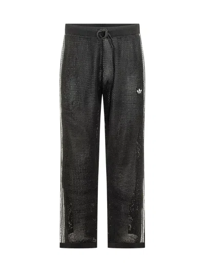 Adidas Originals Original Mini Paint Trousers In Black