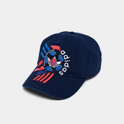 Adidas Originals Originals '94 World Cup Graphic Snapback Hat In Blue