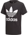 Adidas Originals Unisex Clima Performance Logo Tee - Big Kid In Black,white