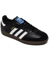 Adidas Originals Samba Og Leather Sneakers In Black,white
