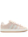 Adidas Originals Womens Wonqua Offwhite Wonqua Campus 00s Brand-stripe Low-top Suede Trainers In Pink