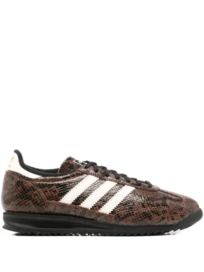 Adidas Originals Originals Sl 72 Sneakers In Animal Print