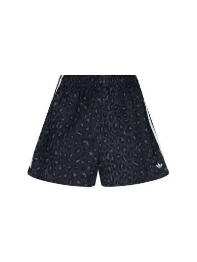 Adidas Originals Originals Track Shorts In Blue