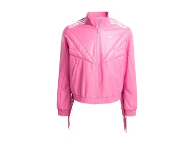 Pre-owned Adidas Originals Originals X Minecraft Jacket In Pulse Magenta
