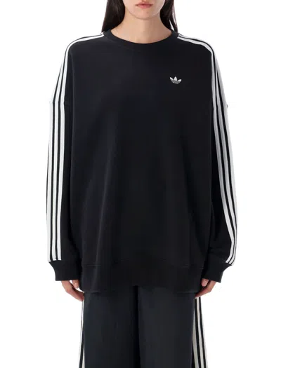 Adidas Originals Oversized Fleece In Blue