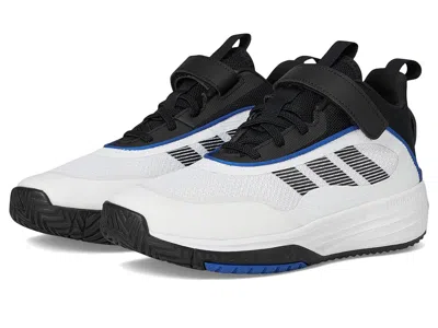 Adidas Originals Own The Game 3.0 Basketball Shoes (little Kid/big Kid) Kids Shoes White/black/black : 13 Little Kid 