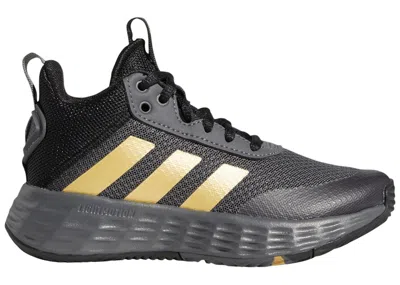 Pre-owned Adidas Originals Ownthegame 2.0 Grey Sneakers In Grey Five/matte Gold/core Black