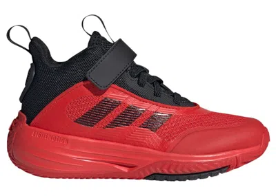 Pre-owned Adidas Originals Ownthegame 3.0 Sneakers In Red/core Black In Multi