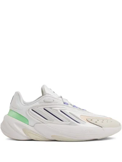 Adidas Originals Ozelia "cloud White/dark Purple Beam/green" Sneakers