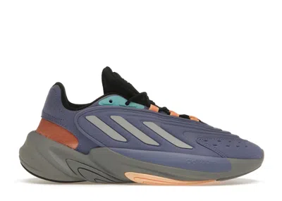Pre-owned Adidas Originals Ozelia Orange (women's) Sneakers In Orbit Violet/grey Two/core Black