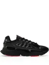 Adidas Originals Ozmillen "core Black/grey Four/better Scarlet" Sneakers