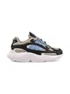 Adidas Originals Ozmillen El "putty Grey/semi Blue" Sneakers In Gray