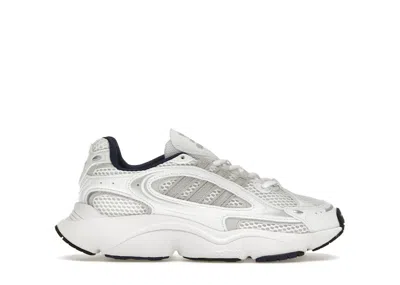 Pre-owned Adidas Originals Ozmillen Grey Sneakers In Cloud White/grey One/bright Blue