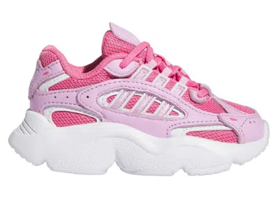Pre-owned Adidas Originals Ozmillen Sneakers In Pink Fusion/bliss Lilac/semi Blue Burst