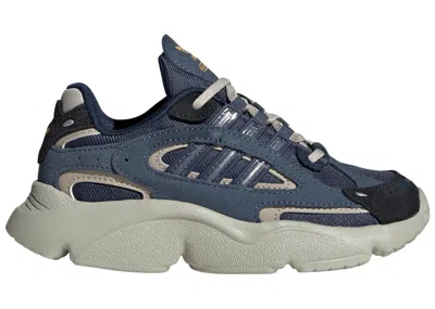 Pre-owned Adidas Originals Ozmillen Sneakers In Preloved Ink/night Indigo/wonder Beige In Multi