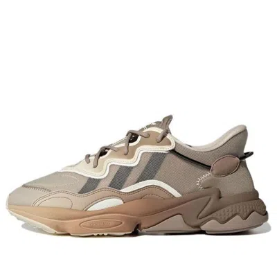 Adidas Originals Ozweego 'gradient Grey' In Brown