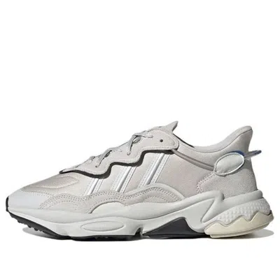 Adidas Originals Mens  Ozweego Casual Sneakers In Grey/crystal White/silver Metallic