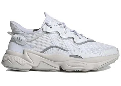 Pre-owned Adidas Originals Ozweego Grey (women's) Sneakers In Cloud White/silver Metallic/grey One In Multi