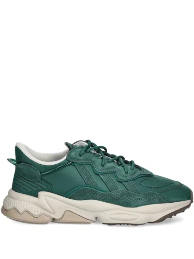 Adidas Originals Ozweego Lace-up Trainers In Green