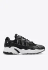 Adidas Originals Ozweego 3-stripes Lace-up Sneakers In Black