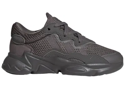 Pre-owned Adidas Originals Ozweego Sneakers In Charcoal