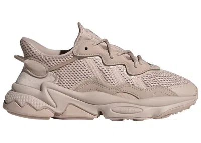 Pre-owned Adidas Originals Ozweego Sneakers In Wonder Taupe/cloud White In Multi