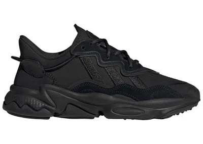 Pre-owned Adidas Originals Ozweego (women's) Sneakers In Core Black/silver Metallic In Multi