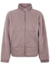 Adidas Originals Adidas "p Ess Fleece" Jacket Clothing In Brown