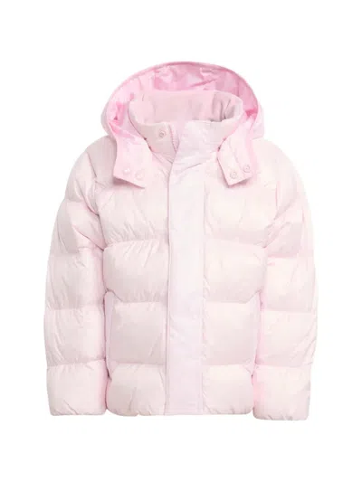 Adidas Originals Kids' Padded Hooded Jacket In Pink