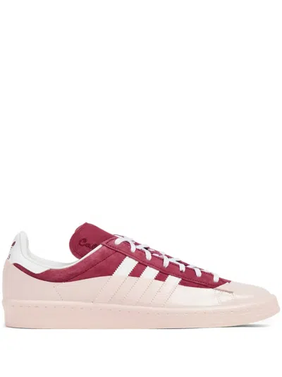 Adidas Originals Panelled Lace-up Sneakers In Red